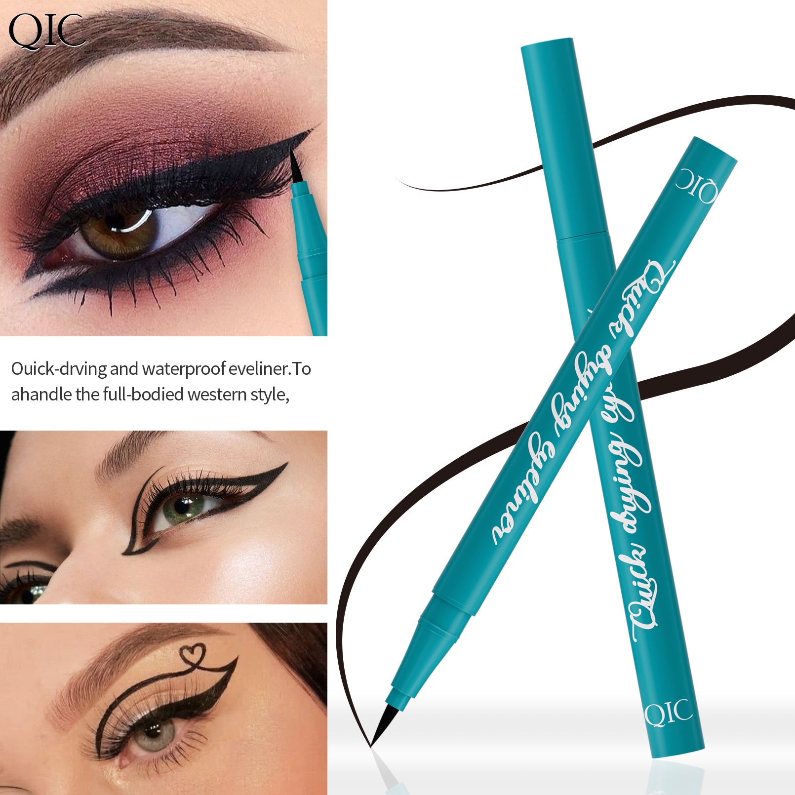 Quick-Dry Waterproof Eyeliner Pen - 24H Smudge-Proof✨ Ultra-Fine Liquid Liner 💦 Sweat-Resistant & Beginner Friendly 🔥 #WaterproofMakeup #TikTokBeauty #QuickDryLiner Quick-Dry Waterproof Eyeliner Pen - 24H Smudge-Proof✨ Ultra-Fine Liquid Liner 💦 Sweat-Resistant & Beginner Friendly 🔥 #WaterproofMakeup #TikTokBeauty #QuickDryLiner